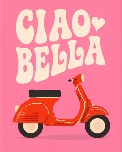 Miniktuval™ Ciao Bella - Mini Sayılarla Boyama Seti